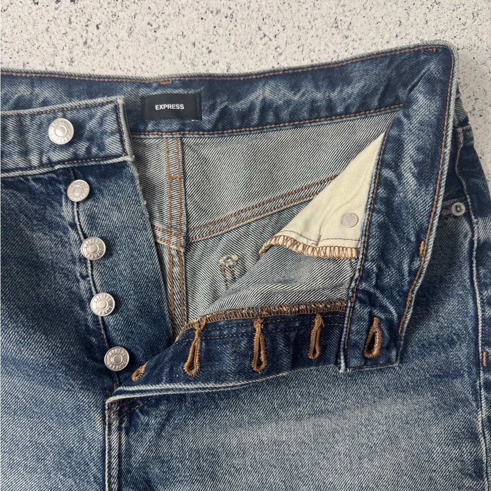 Express Denim Shorts